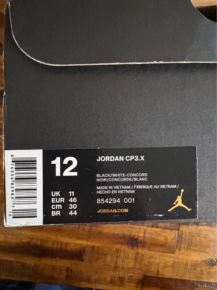 Jordan CP3.X Concord - Size 12 - photo 5