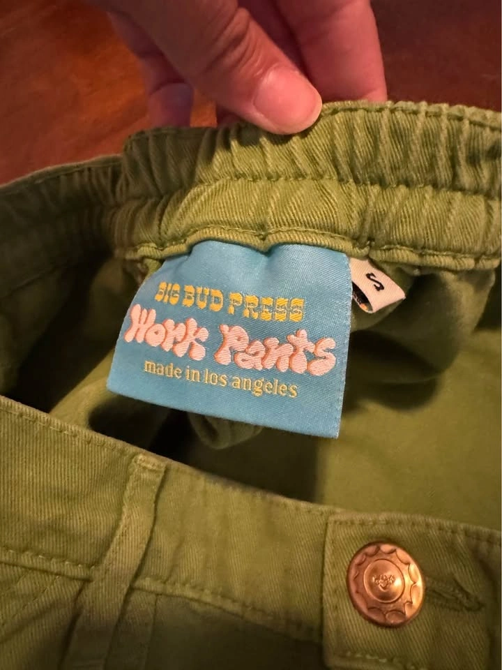 Green Big Bud Press Work Shorts - photo 3