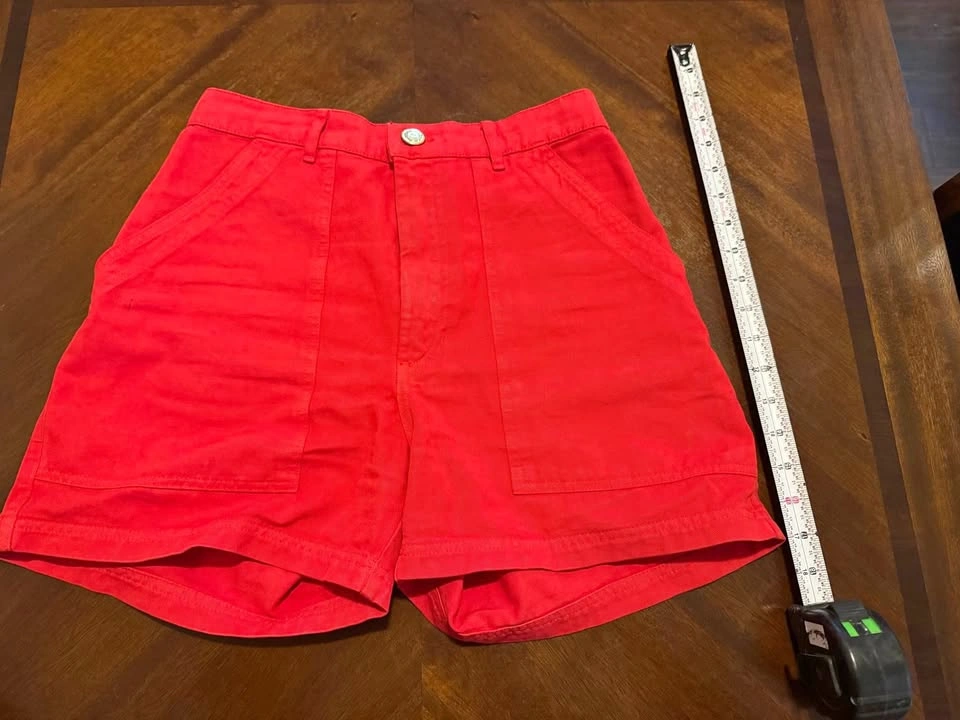 Red Big Bud Press Work Shorts