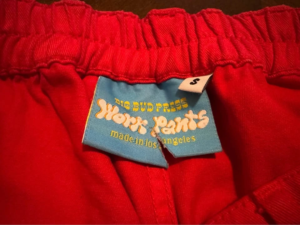 Red Big Bud Press Work Shorts - photo 3