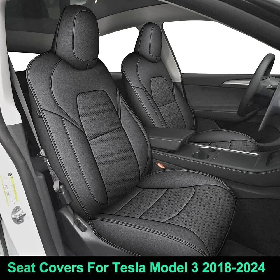 Car Seat Covers Set for Tesla Model 3