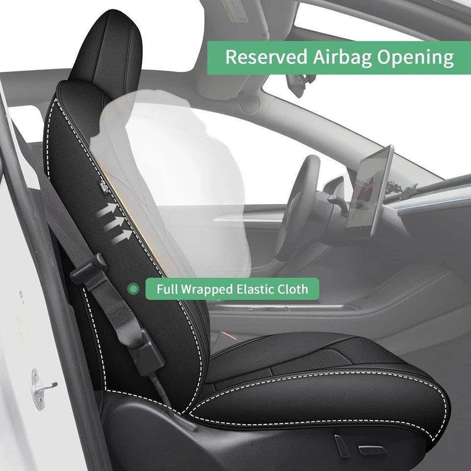 Car Seat Covers Set for Tesla Model 3 - photo 2