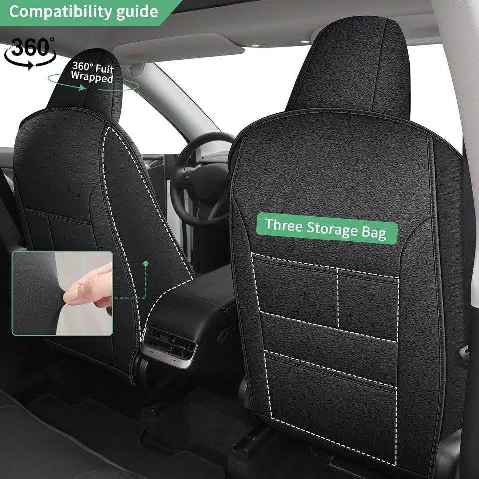 Car Seat Covers Set for Tesla Model 3 - photo 3
