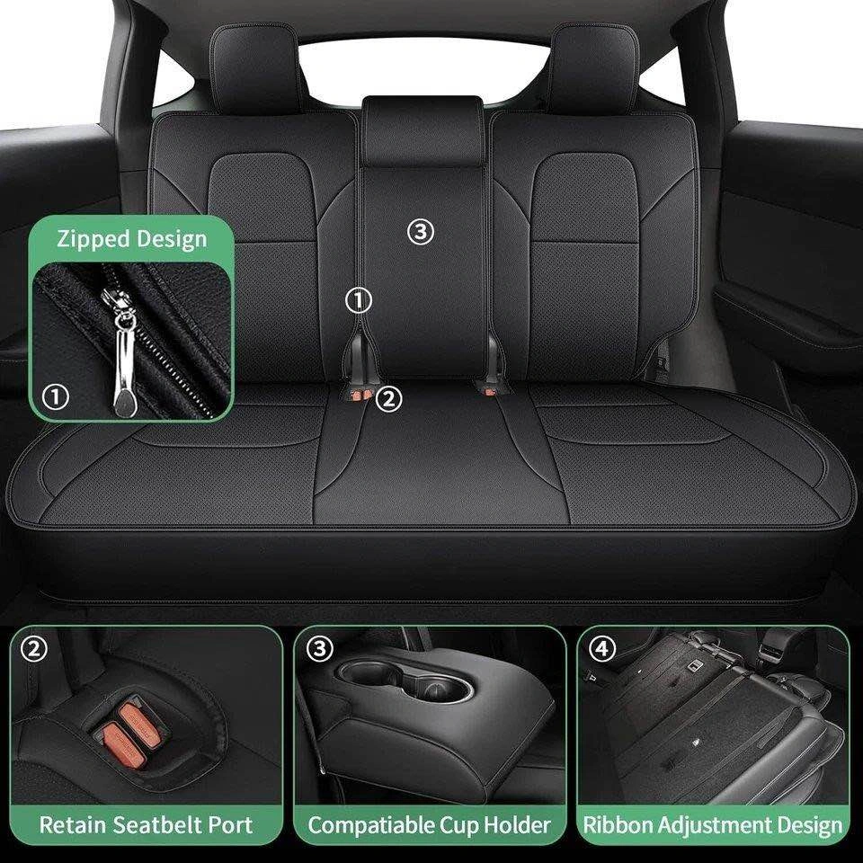 Car Seat Covers Set for Tesla Model 3 - photo 4
