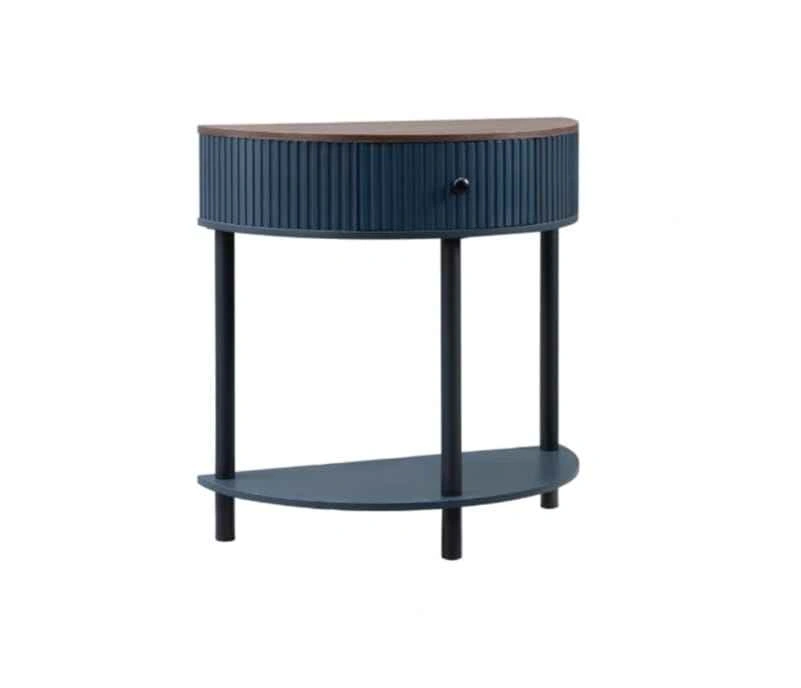 Brand New Console Table with Drawer & Shelf (Blue) - photo 4