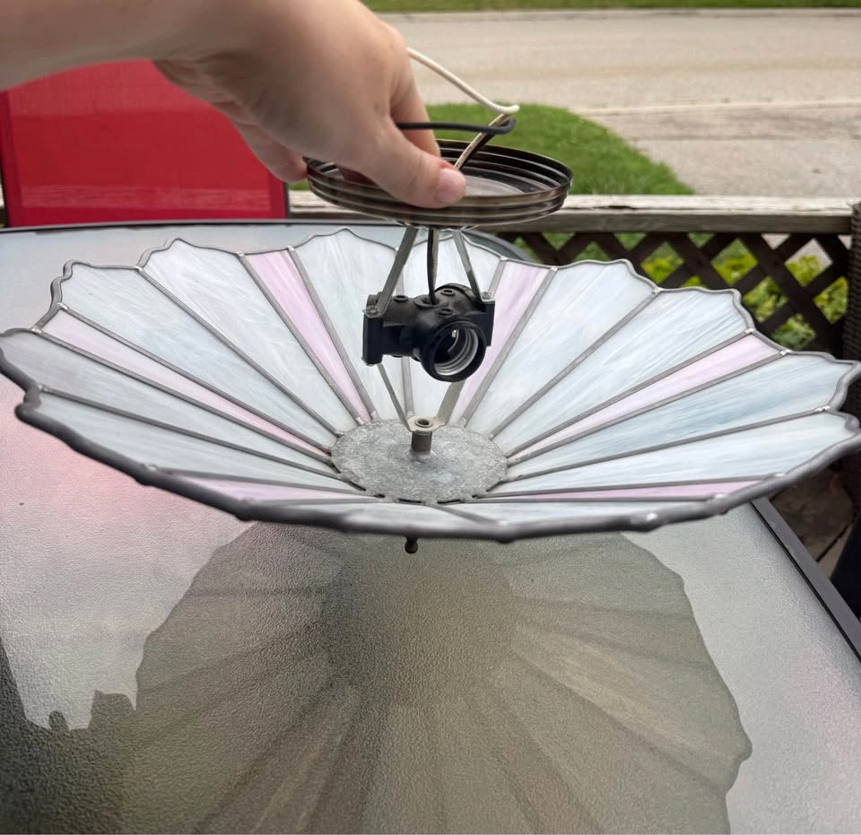 Tiffany style flush mount ceiling light - photo 2