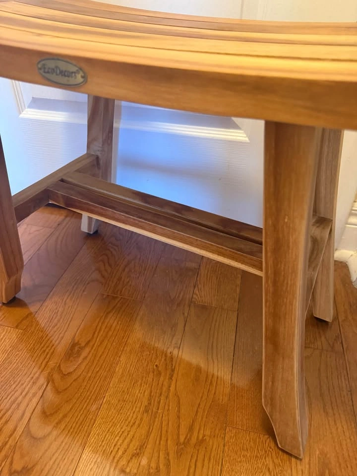 Teak waterproof bench - photo 3