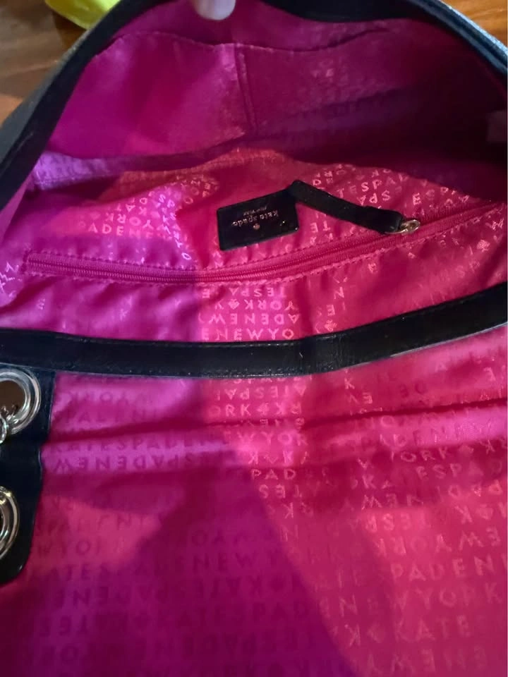 Kate Spade New York black quilted leather shoulder bag - photo 4