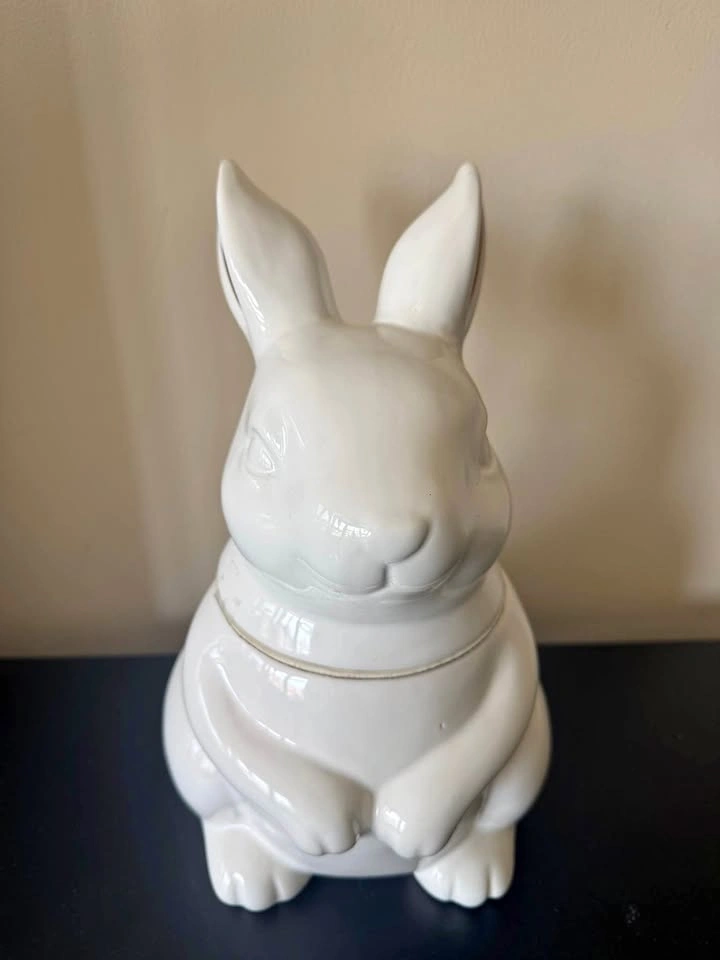 New bunny cookie jar