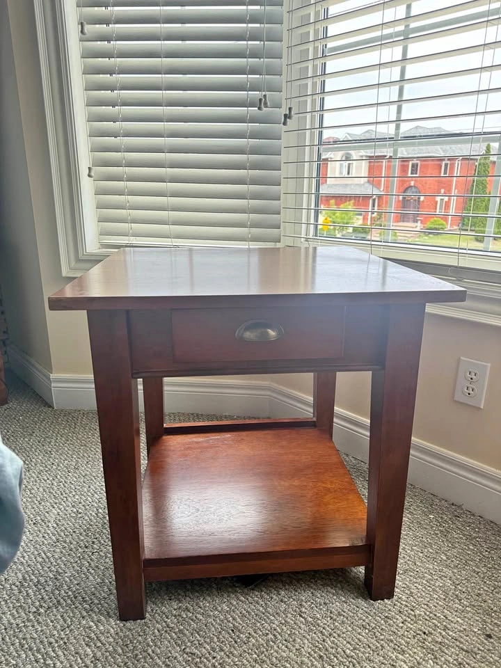 Side or accent table with drawer