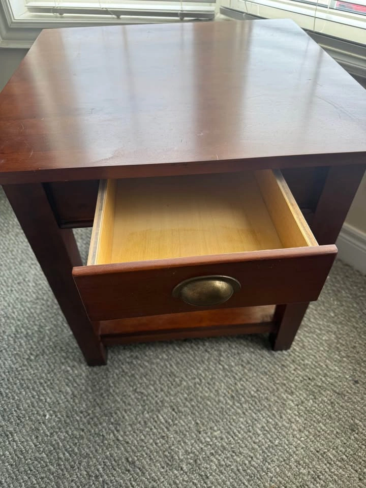 Side or accent table with drawer - photo 2