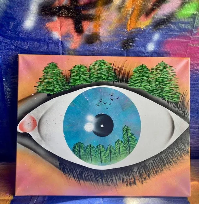 spray paint artwork