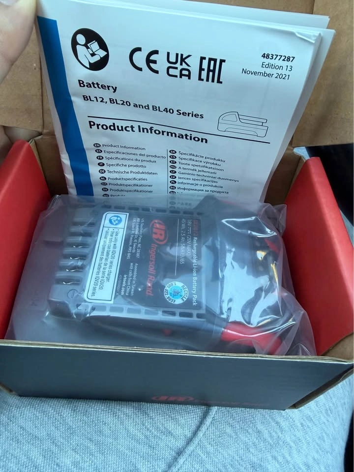 Brand New Ingersoll Rand IQV20 2.5Ah Battery - photo 3