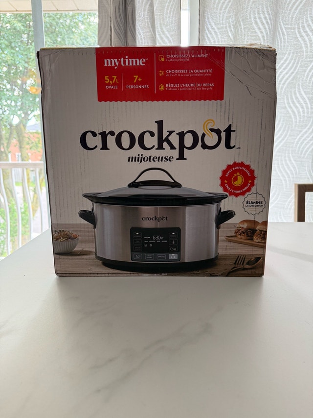 Crock-Pot MyTime Slow Cooker 5.7L