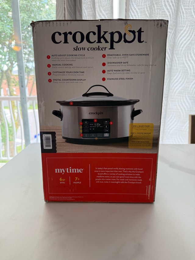 Crock-Pot MyTime Slow Cooker 5.7L - photo 2
