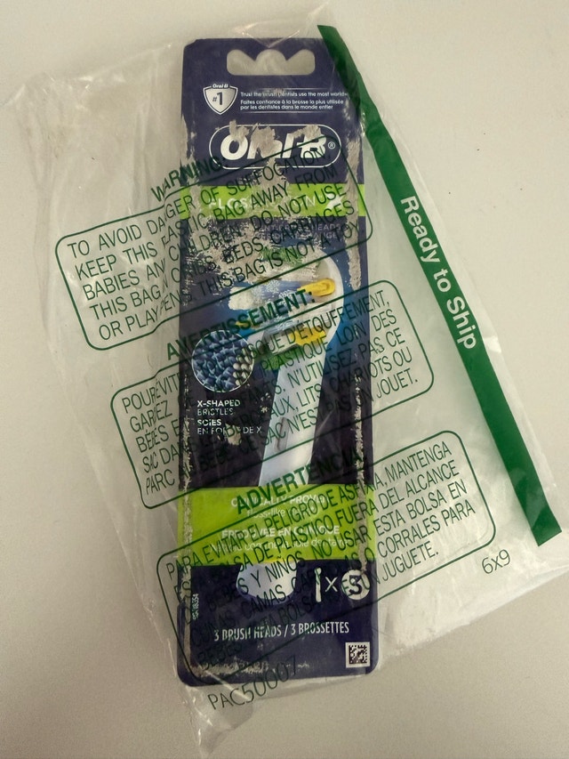 Oral-B FlossAction Replacement Brush Heads