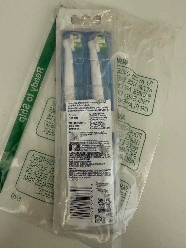 Oral-B FlossAction Replacement Brush Heads - photo 2