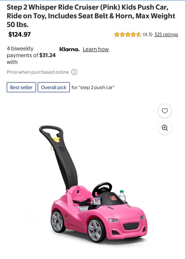 Step 2 Whisper Ride Cruiser