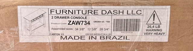 Furniture Dash Console Table - photo 2