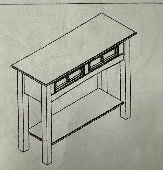 Furniture Dash Console Table - photo 4