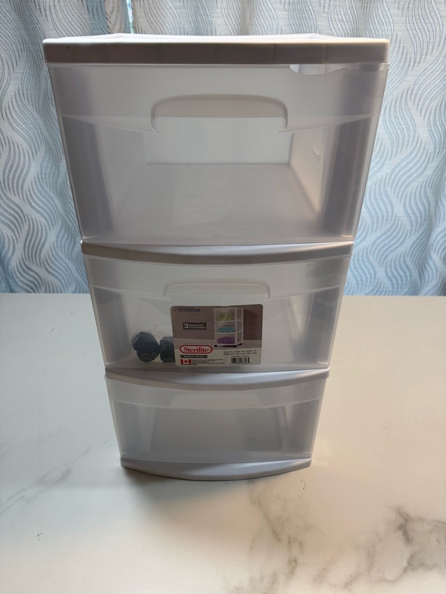 Sterilite 3 Drawer Cart