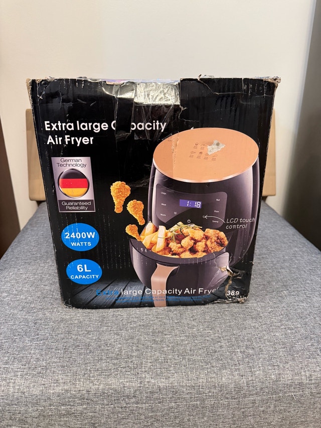 Extra Large Capacity 6L Air Fryer