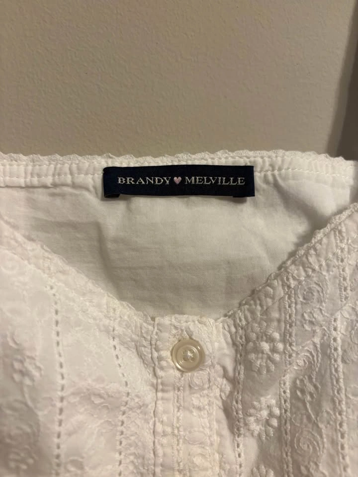 Brandy Melville White Dress - photo 4