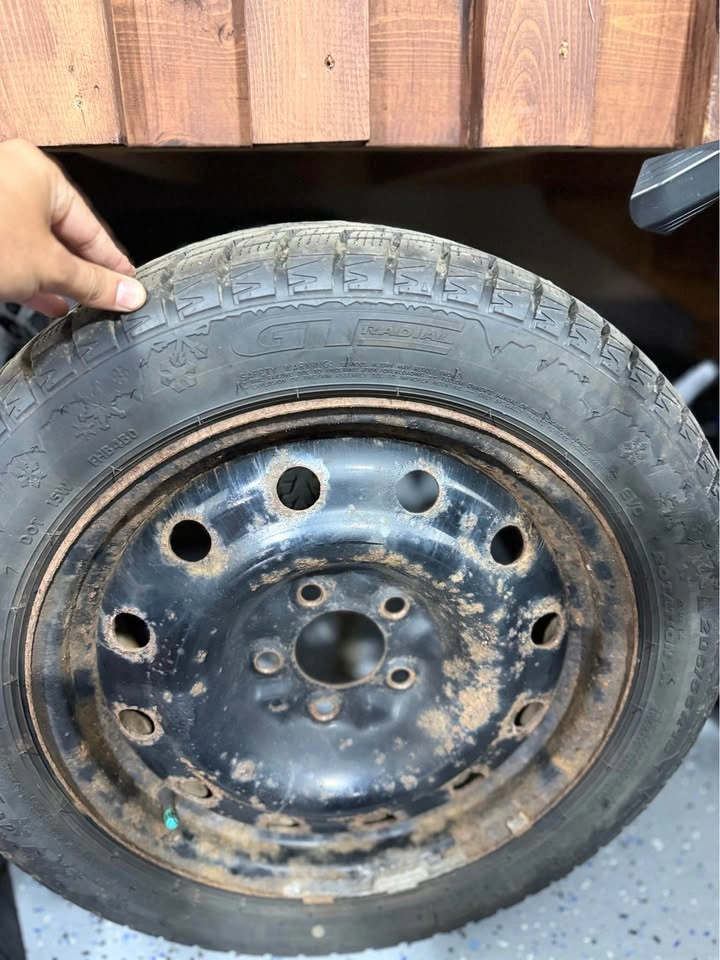 GT Radial 205/55R16 Winter Tire on Steel Rim - photo 2