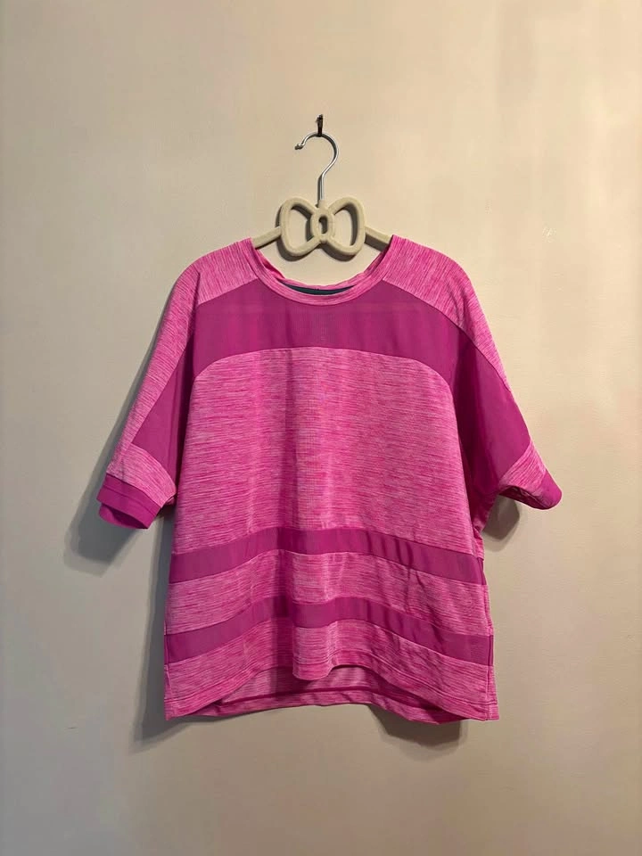 MPG Pink Workout T-Shirt - Size XS
