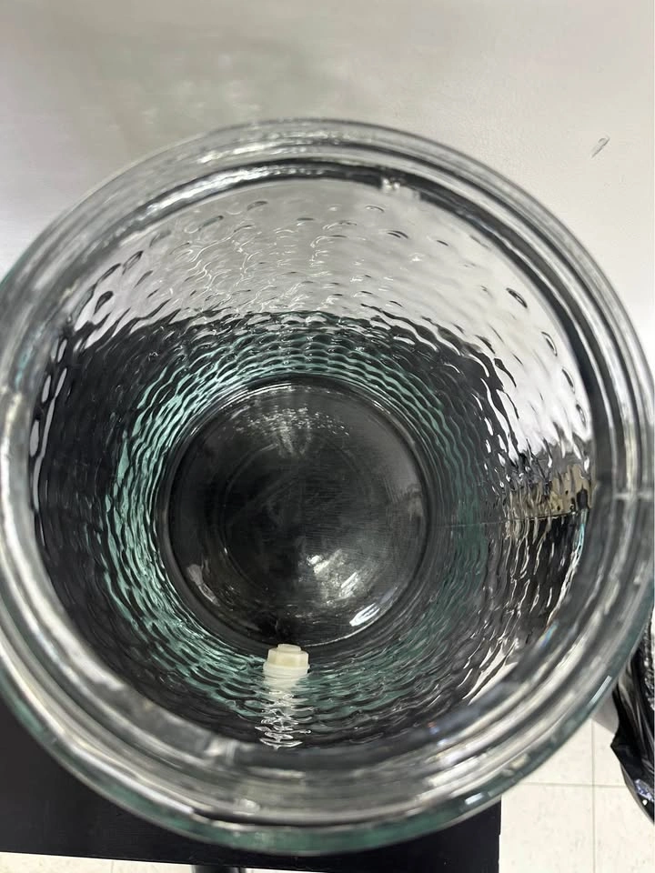 Hammered Glass Beverage Dispenser - photo 3