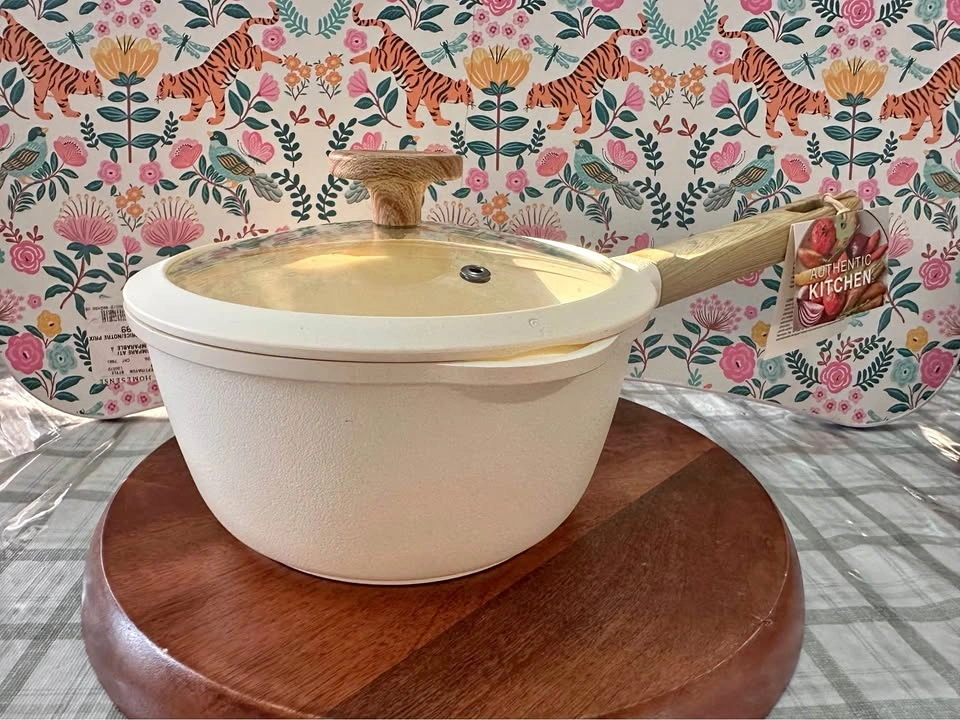 Authentic Kitchen Saucepan with Lid