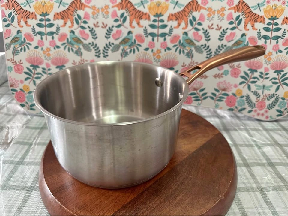 Masterclass Stainless Steel Saucepan