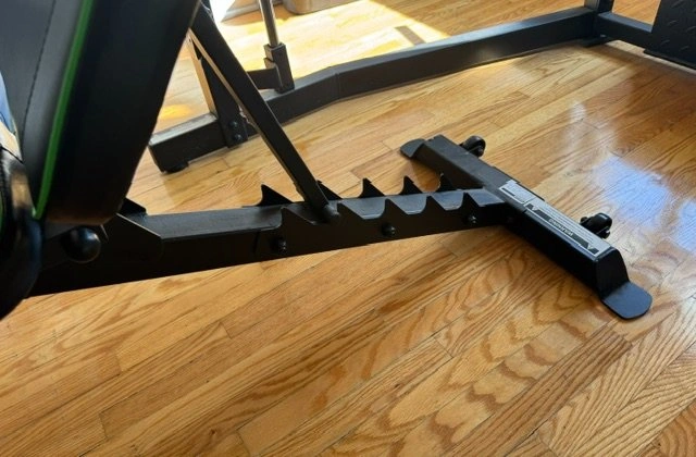 Tunturi UB60 Adjustable Weight Bench + Leg Developer - photo 2