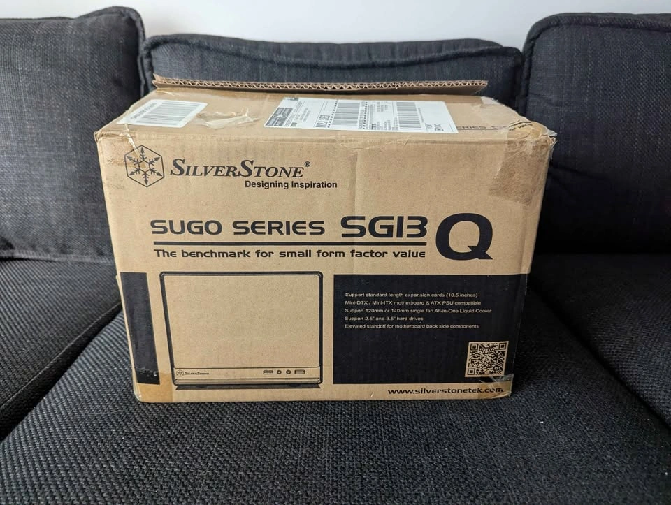 SilverStone SUGO SG13Q Mini-ITX Computer Case Black - photo 3