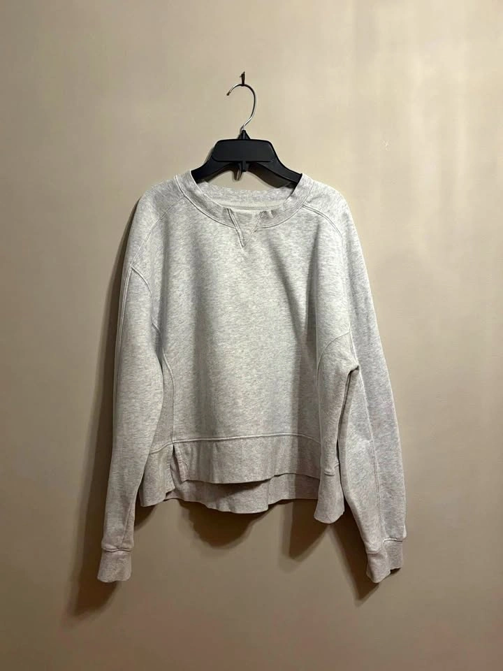 OLD NAVY SoComfy Light Grey Crewneck - Size S
