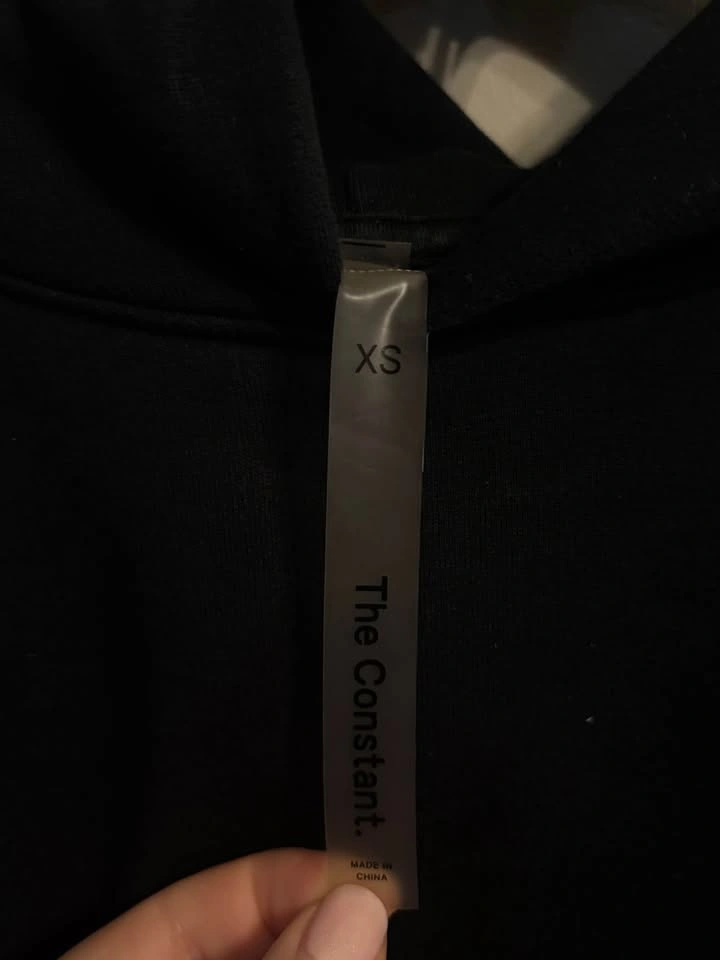 ARITZIA The Constant Black Hoodie - Size XS - photo 3