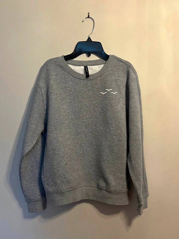 LAZYPANTS Grey Crewneck - Size S