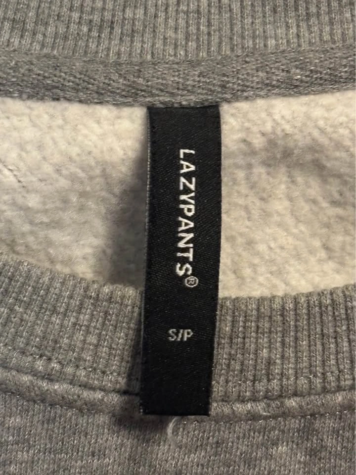 LAZYPANTS Grey Crewneck - Size S - photo 3