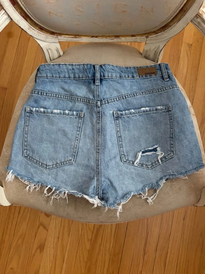 GARAGE USA Denim Jean Shorts - Size 03 - photo 2