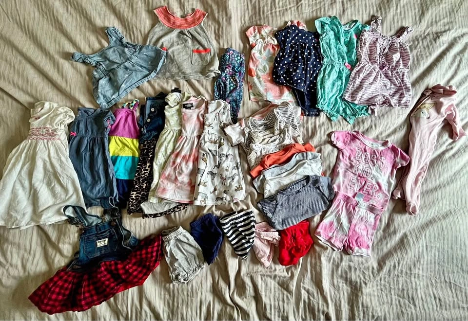 6-9 months baby girl bundle