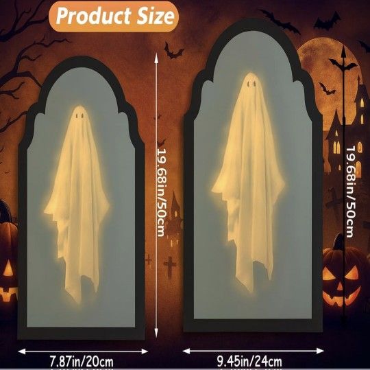Halloween Hologram Ghost Mirror - photo 2
