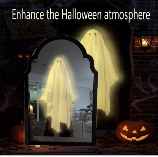 Halloween Hologram Ghost Mirror - photo 3