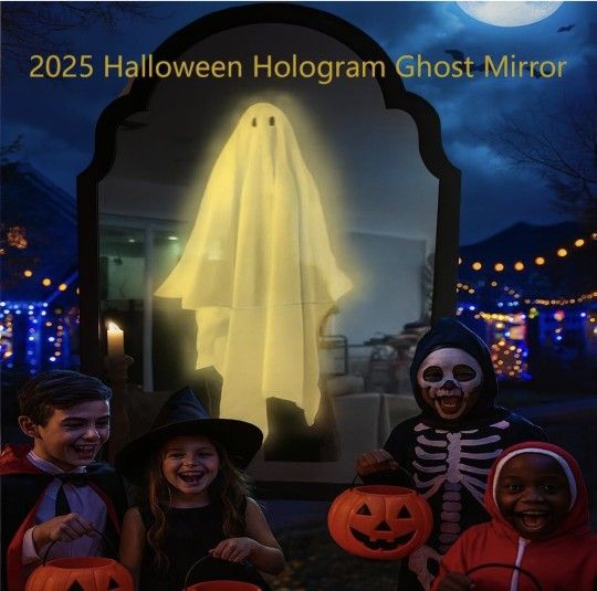 Halloween Hologram Ghost Mirror - photo 5