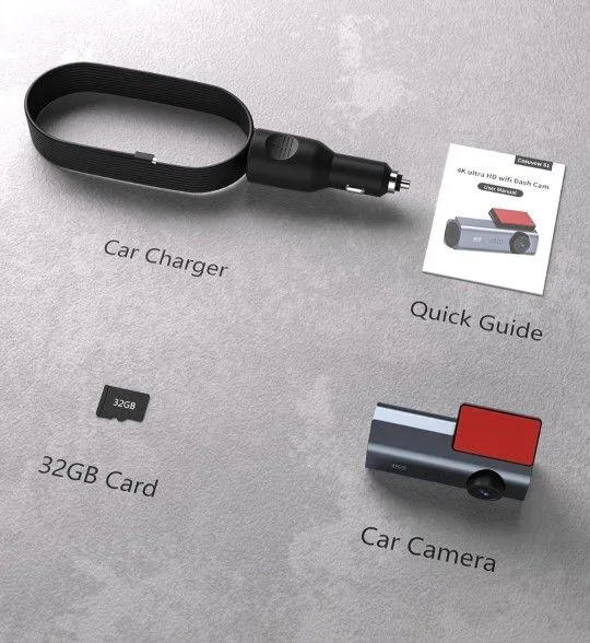 Dash Cam 4K Front Dash Camera for Cars image indicator(5)