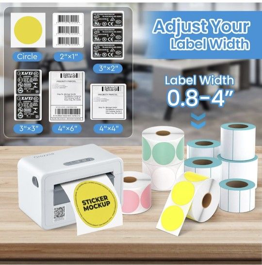 Thermal Label Printer | USB+Bluetooth 4x6 - photo 5