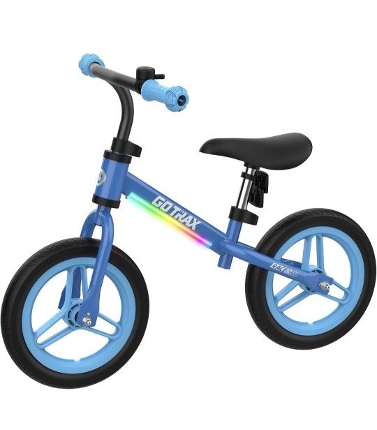 Balance Bike for 2-5, 12" Toddlers Push Bike with LED Light - photo 2