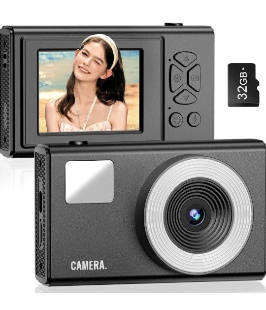 4K Vlogging Camera, 48MP, 16X Zoom