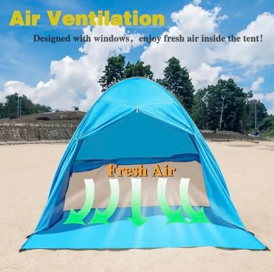 Beach Tent,Lightweight and Portable Pop Up Tent image indicator(3)