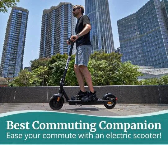 Adults Electric Scooter, 8.5" Tire, 14-16 Mile Range image indicator(7)