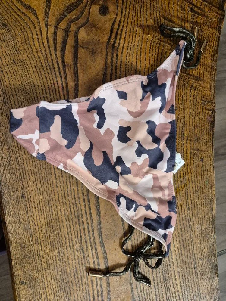 Riverisland Pink- Print Swimwear US 10 Size Uk 12 Bra& Underwear image indicator(4)